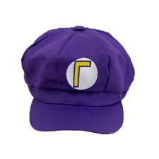 Lila Waluigi Kappe Kostüm