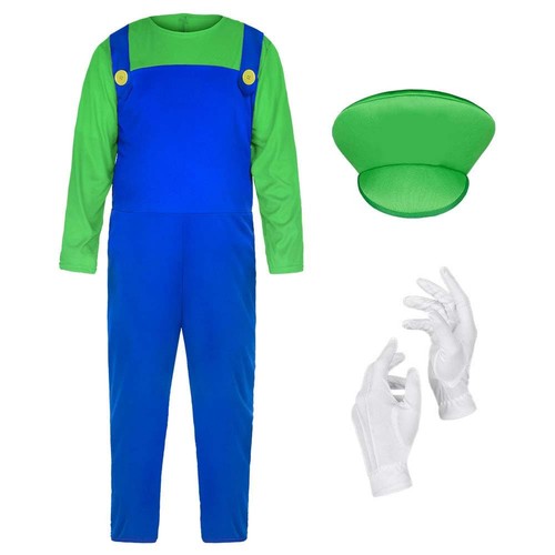 Aoowu mario kostüm luigi - aoowu,