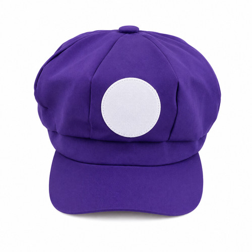 Lila waluigi mütze kostüm - waluigi,